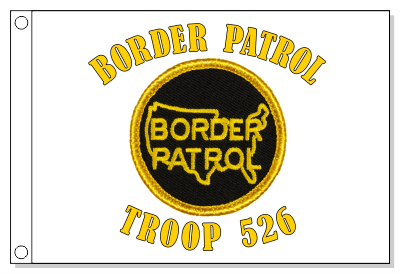 US Border Patrol Flag