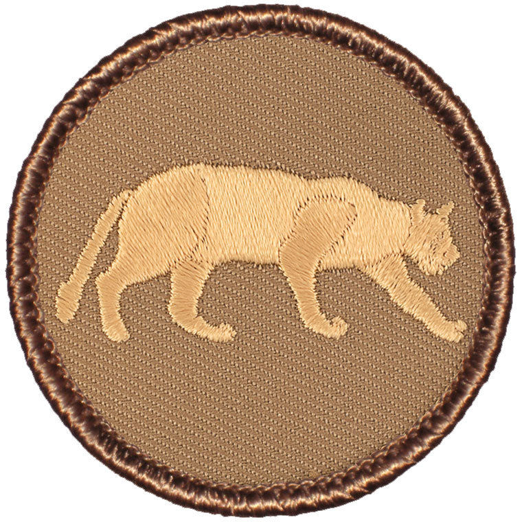 Tan Panther Patrol Patch
