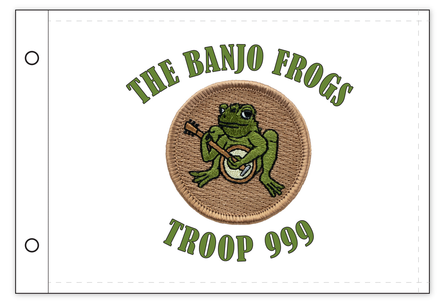 Banjo Frogs Patrol Flag