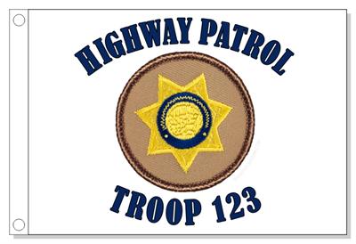 Highway Patrol Flag