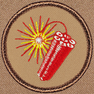 Dynamite Patrol Patch Ð Scout Patch
