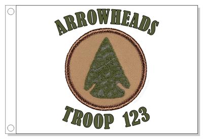 Arrowhead Patrol Flag