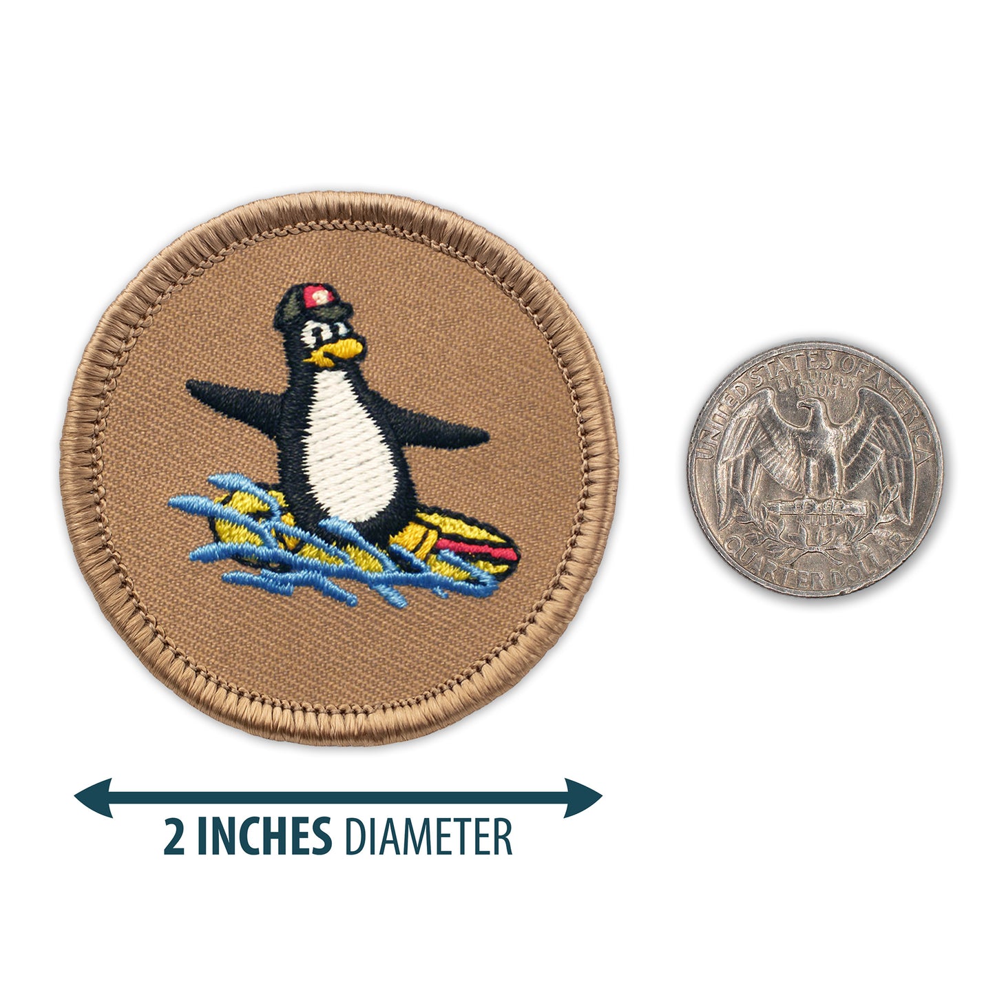 Surfing Penguin Patrol Patch