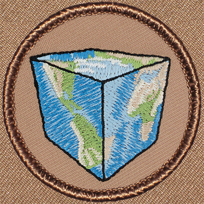 Earth Cubed Patrol Patch Ð Scout Patch