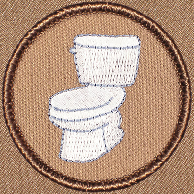 Toilet Patrol Patch Ð Scout Patch