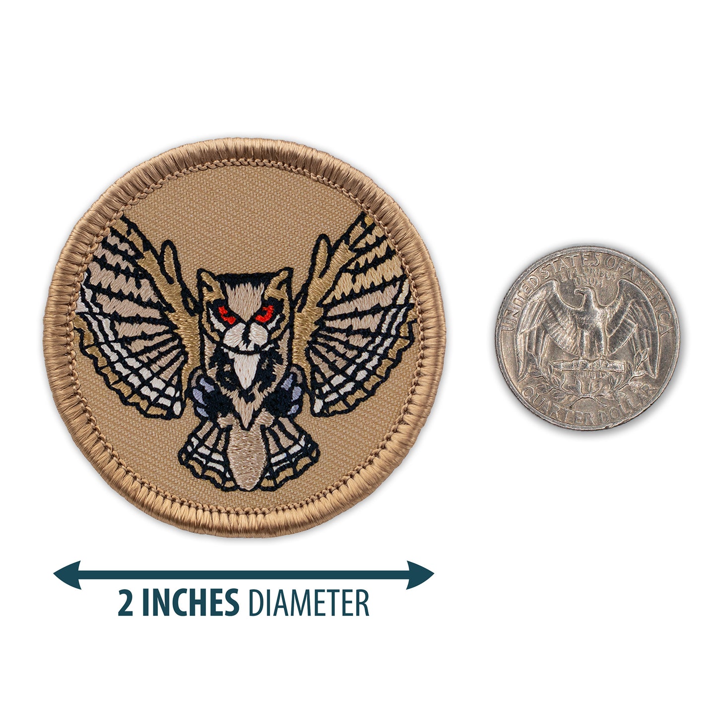 Hunting Owl Patrol Patch