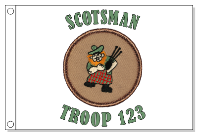 Scotsman Patrol Flag