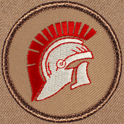 Trojan Patrol Patch Ð Scout Patch