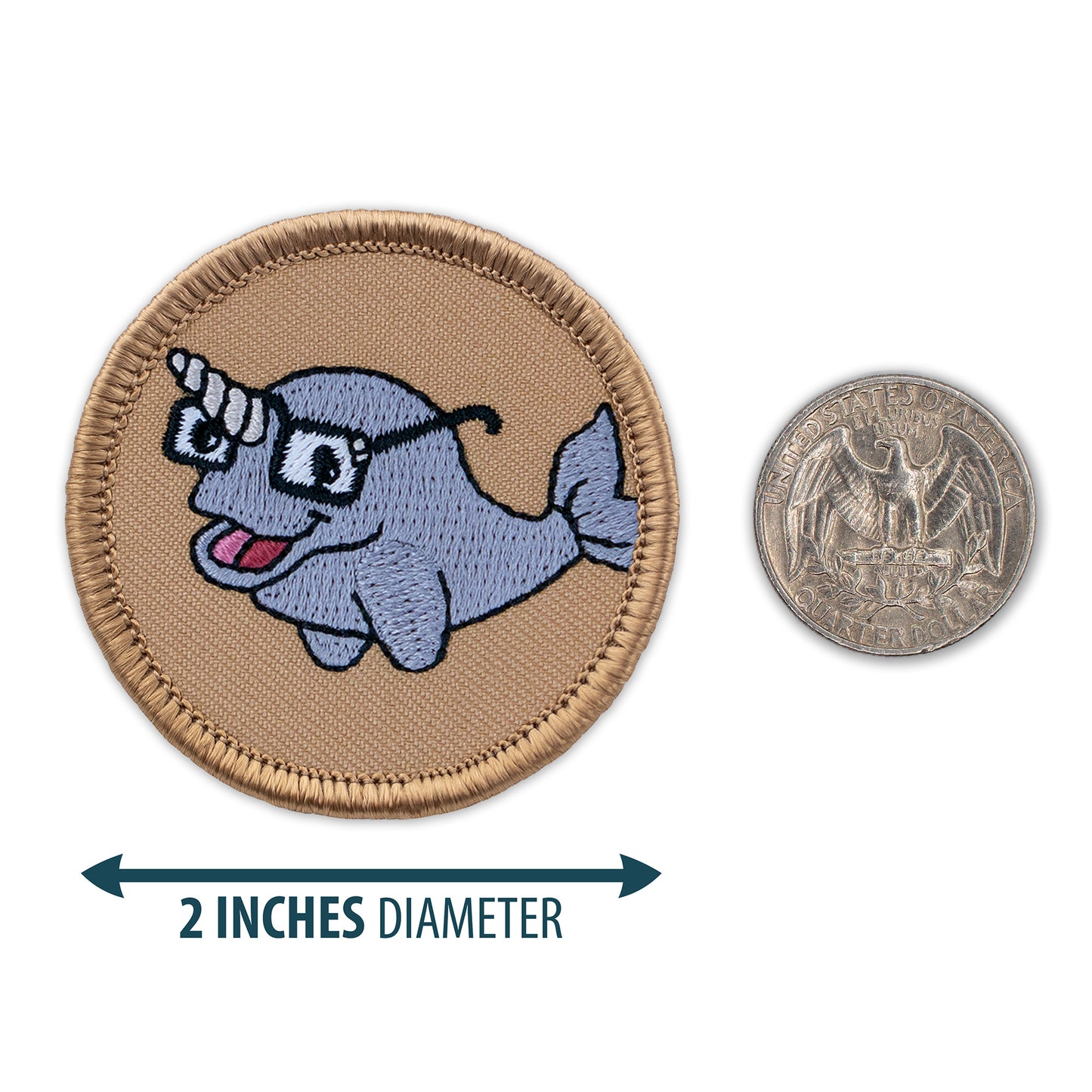 Nerdy Narwhal Patrol Patch