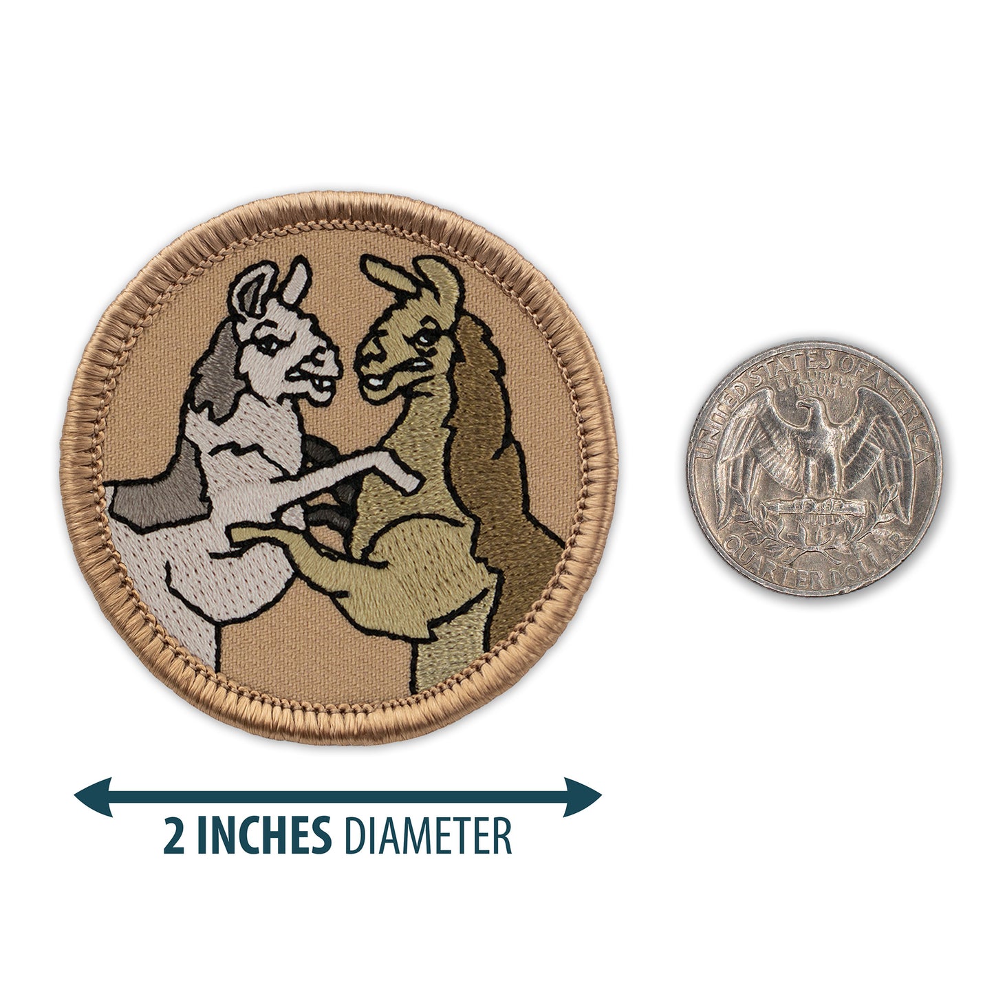 Fighting Llamas Patrol Patch