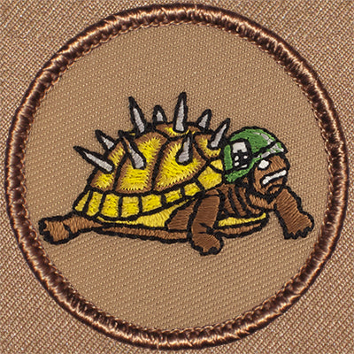 Armored Turtle Patrol Patch Ð Scout Patch