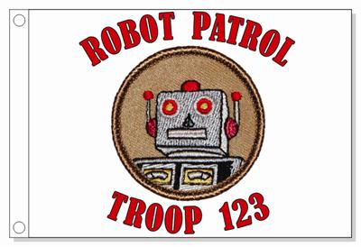 Robot Patrol Flag
