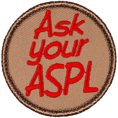Ask Your ASPL Patrol Patch Ð Scout Patch
