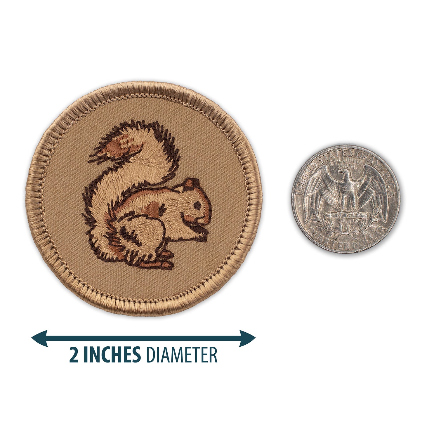 Squirrel Patrol Patch