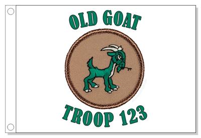Old Goat Patrol Flag