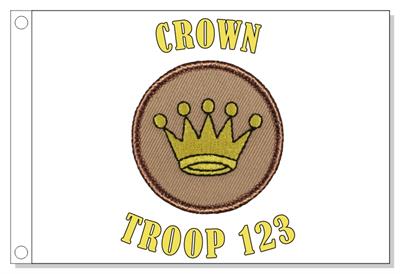 Crown Patrol Flag