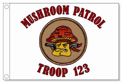 Shooting Mushroom Patrol Flag