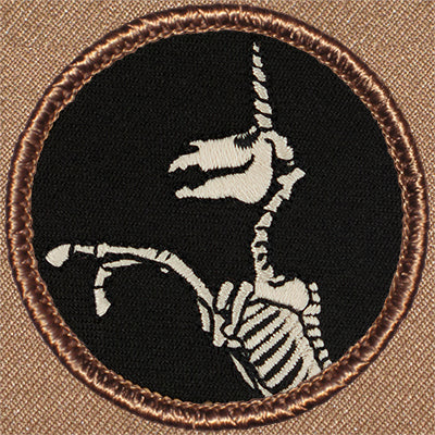 Skelicorn Patrol Patch Ð Scout Patch
