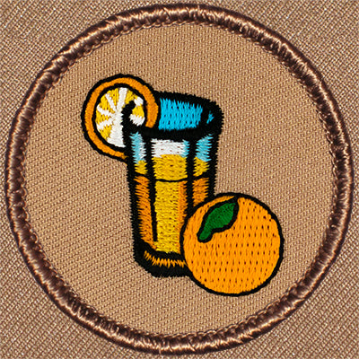 Orange Juice Patrol Patch Ð Scout Patch