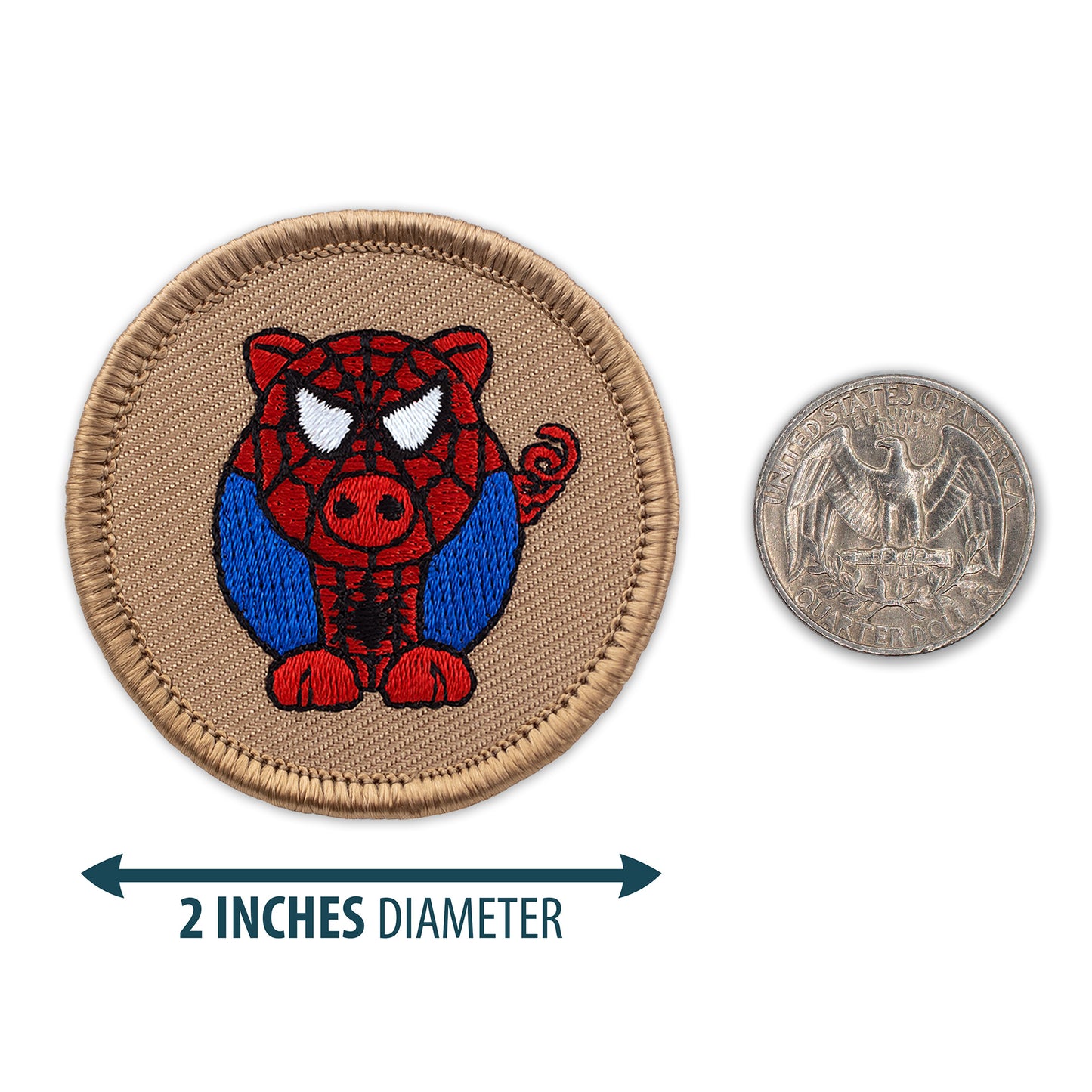 Spider Pig Costume Patrol Patch