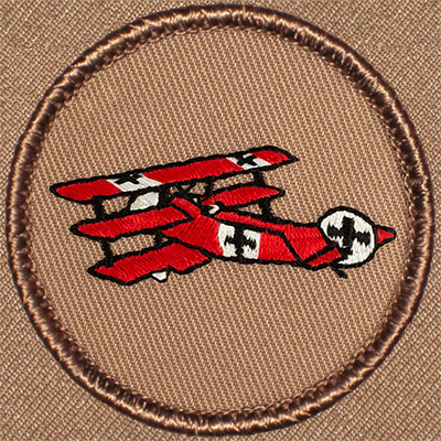 Red Baron Patrol Patch Ð Scout Patch