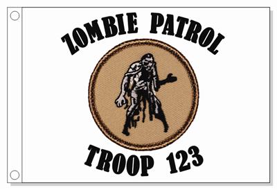 Zombie Patrol Flag
