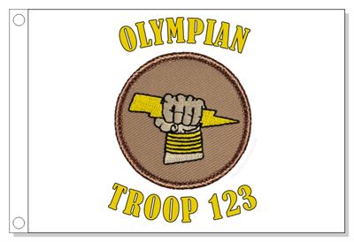 Olympian Patrol Flag