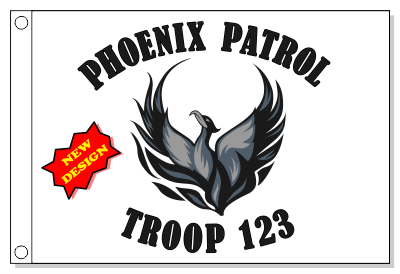 Shadow Phoenix Patrol Flag