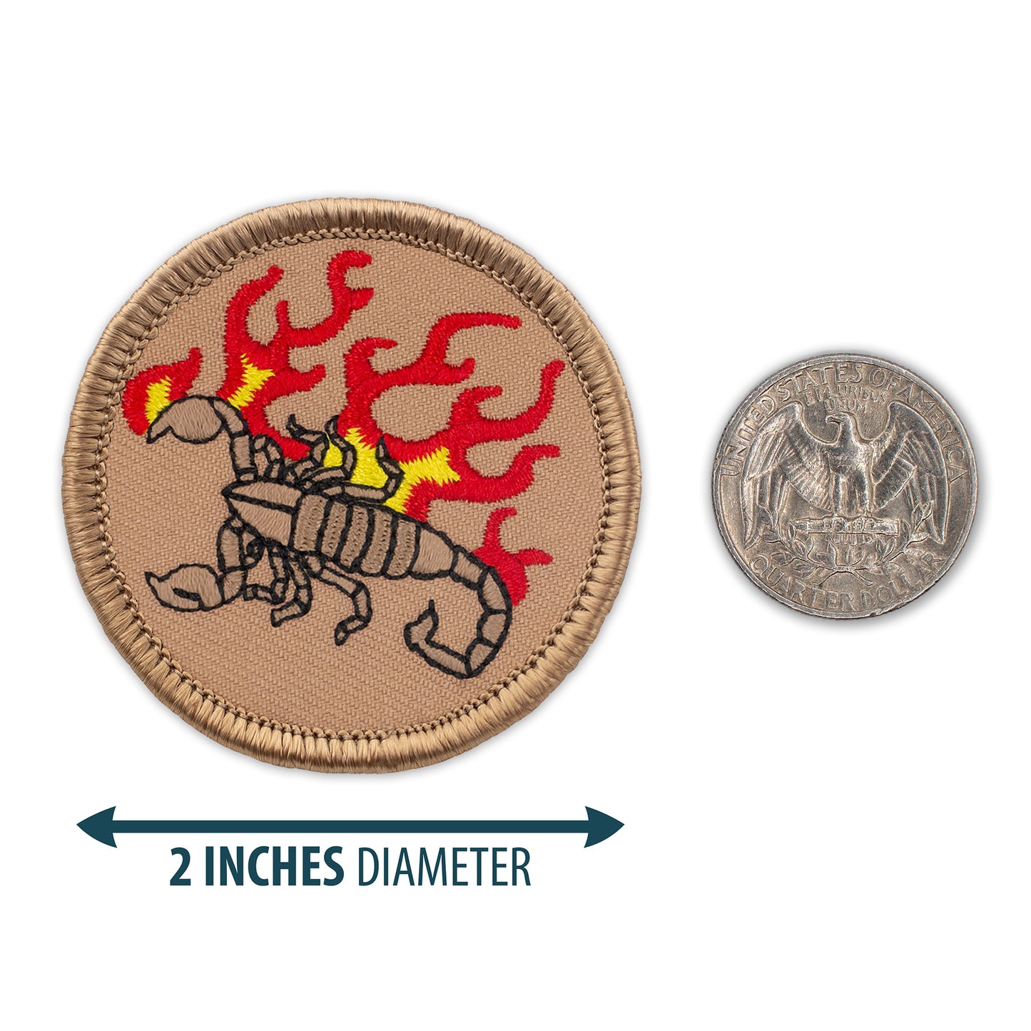 Flaming Scorpion Patrol Patch