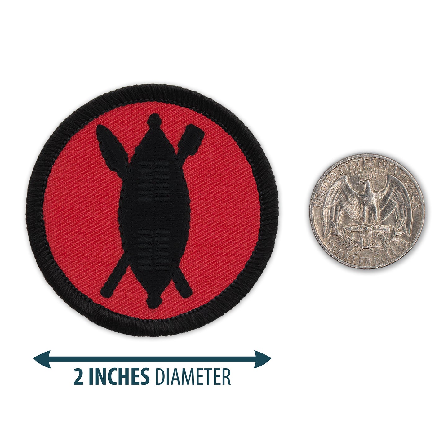 Retro Zulu Shield Patrol Patch