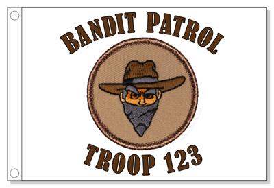 Bandit Patrol Flag