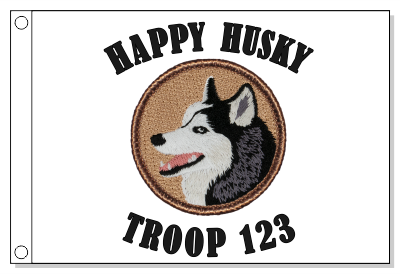 Husky Patrol Flag