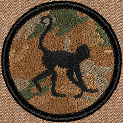 Camo Monkey Patrol Patch Ð Scout Patch