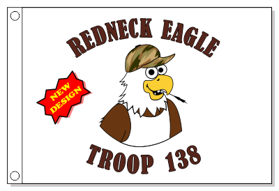 Redneck Eagle Patrol Flag