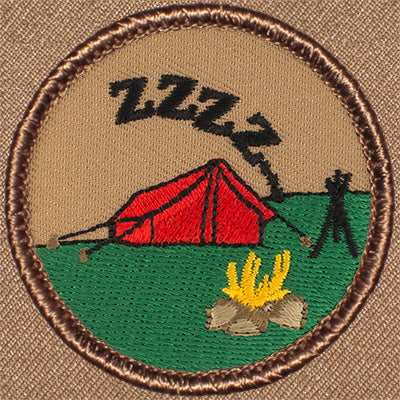 ZZZ Tent Patrol Patch Ð Scout Patch