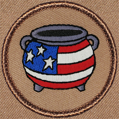 Melting Pot Patrol Patch Ð Scout Patch
