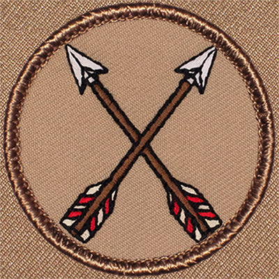 Crossed Arrows Patrol Patch Ð Scout Patch