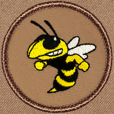 Yellowjacket Patrol Patch Ð Scout Patch