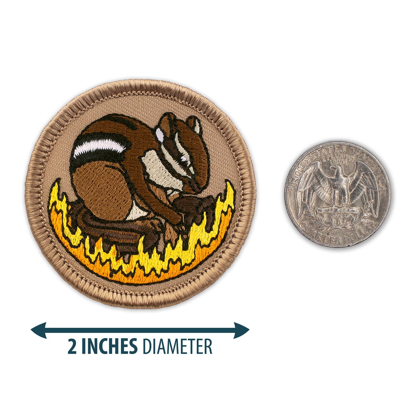 Chipmunk Patrol Patch