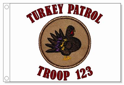 Turkey Patrol Flag