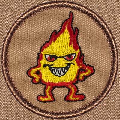 Pyro Patrol Patch Ð Scout Patch