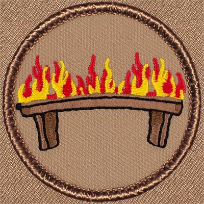 Bench Warmers Patrol Patch Ð Scout Patch