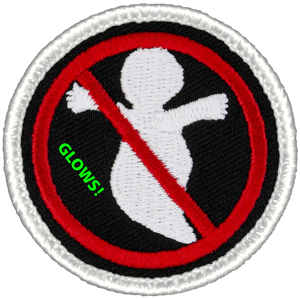 Glow-in-the-Dark Ghost Patrol Patch