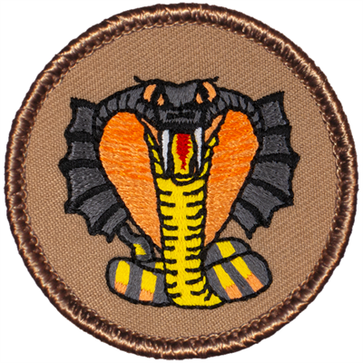 Cobra Dragon Patrol Patch Ð Scout Patch