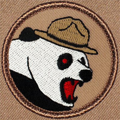 Angry Panda Patrol Patch Ð Scout Patch