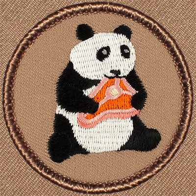 Carnivorous Panda Patrol (#483) Ð Scout Patch