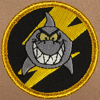 Electric Shark Patrol Patch Ð Scout Patch