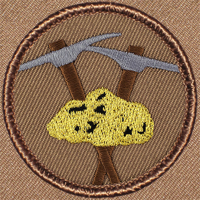 Gold Rush Patrol Patch Ð Scout Patch