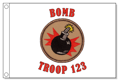 Bomb Patrol Flag