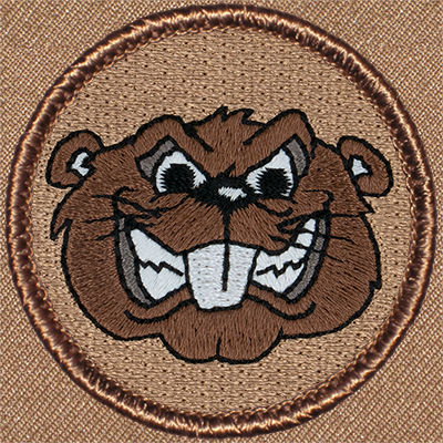 Angry Beaver Patrol Patch Ð Scout Patch